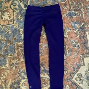 Athleta purple athletic leggings size M